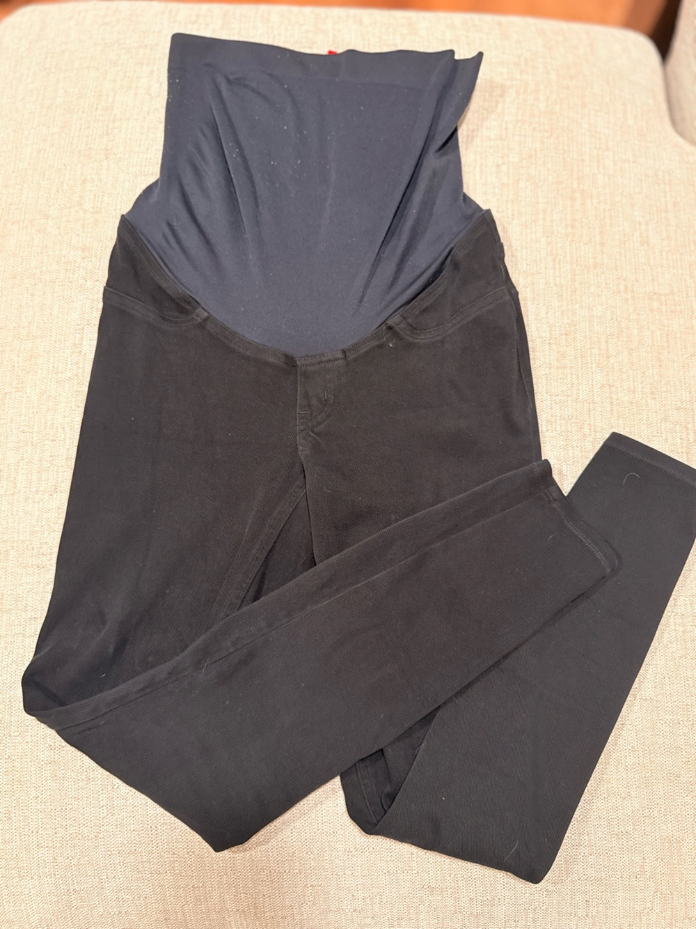 SPANX Black Maternity Jeggings